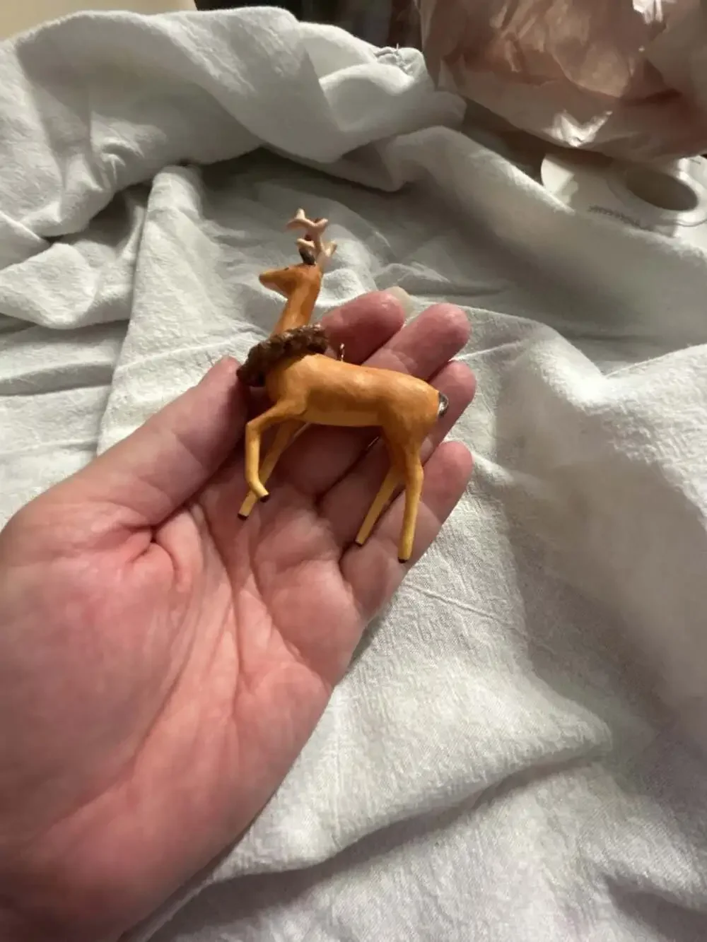 2007 Hallmark Keepsake Peaceful Animals VIP Gift Reindeer Ornament